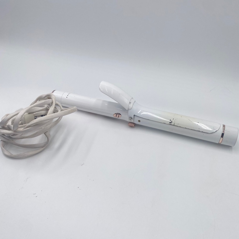 T3 Micro 76550 SinglePass Curling Iron 1.25 White Rose Gold Professional Ceramic